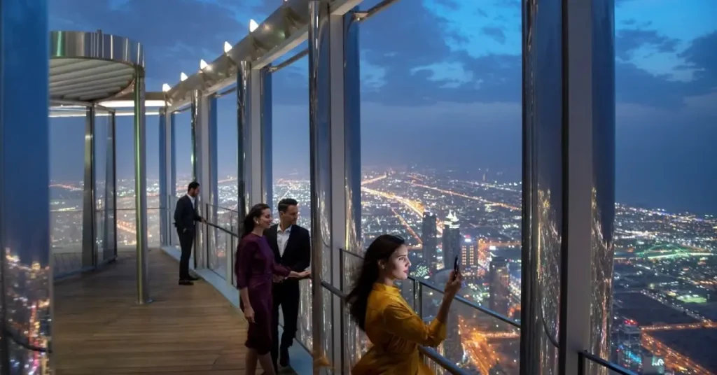 Go up the Burj Khalifa observation decks arab1